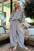 Sandbar Linen Blend Pop Over Shirt Mocha